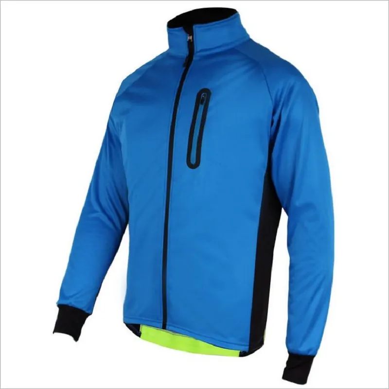 남성 Ropa Ciclismo Cycling Jackets 방풍 방수 코트 따뜻한 그린 파란 봄 가을 겨울 자전거 의류