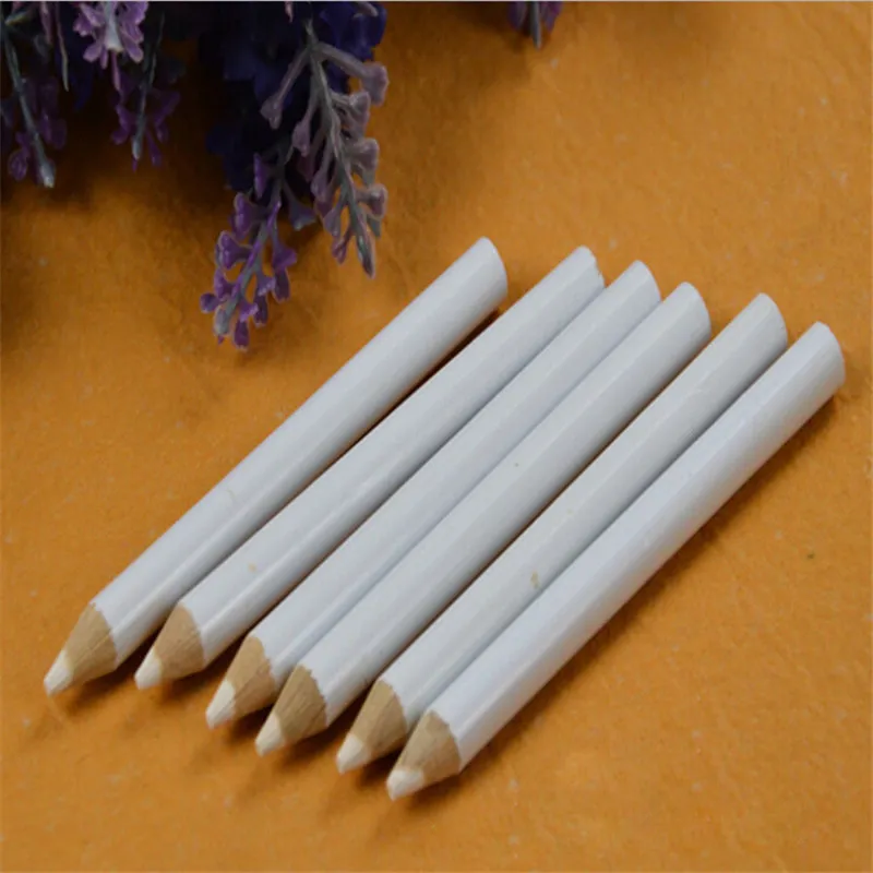 DIY Nail Art Dekorasyon ahşap Süsleyen Araçları Kalem Kalem Seçici Manikür araçları Beyaz Tırnak Sanat Dotter
