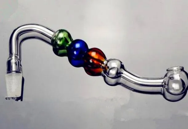 Accessori narghilè vaso di perle colorate Bong di vetro all'ingrosso Bruciatore a nafta Tubi di vetro Tubi dell'acqua Impianti petroliferi Fumatori