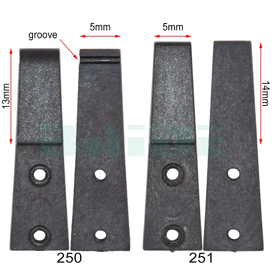 Pinças anti-estática peças de reposição de plástico ESD-00, AA, 7A, 242,249,250,251,259,259A pinça de precisão Pinças de pinça 