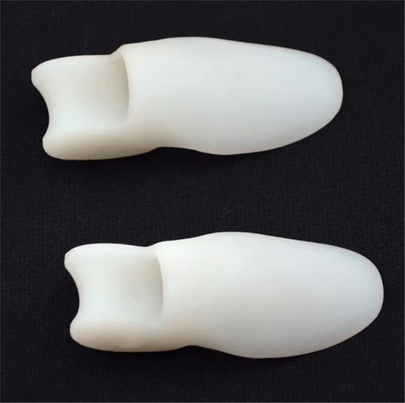 Silicone Gel foot Treatment fingers Toe Separator Thumb Valgus Protector Bunion adjuster Hallux Guard feet care