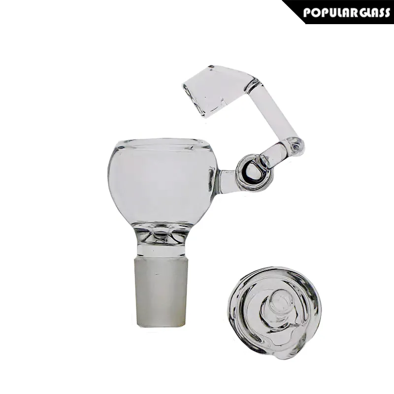 SAML 100% Quartz H Emmers met carb caps domeless nagel Waterpijpen swing Arm H-Buckets glazen kom PG5065