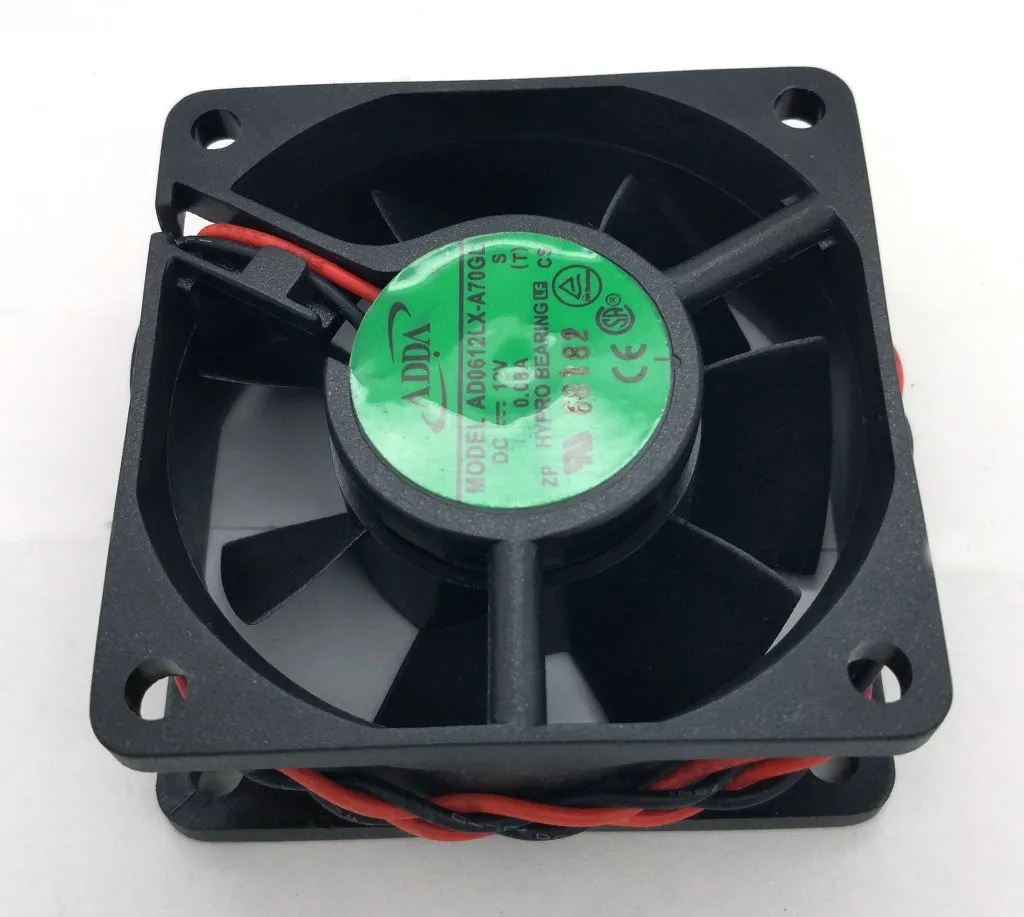 Ny original Adda AD0612LX-A70GL DC12V 0,08A 60*60*25mm 6cm Mute Cooling Fan