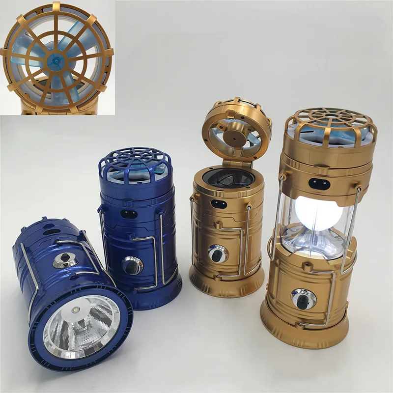 Camping Lantern Light Portable Outdoor LED LILLLIGHTS Stretchable Equipment för vandringsjaktfiske nödsituationer Solenergi