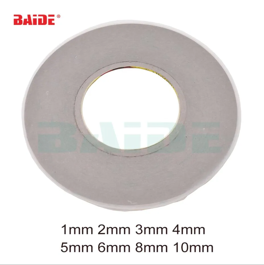 1mm/2mm/3mm/4mm/5mm/6mm/8mm/10mm Transparent 3M Double ruban adhésif Double face autocollant