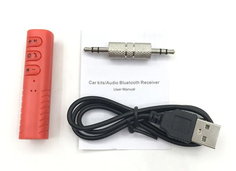 BT-301 Mini ricevitore Bluetooth Car AUX Adattatore ricevitore audio wireless Chiamate in vivavoce e riproduzione di musica wireless AUX da 3,5 mm