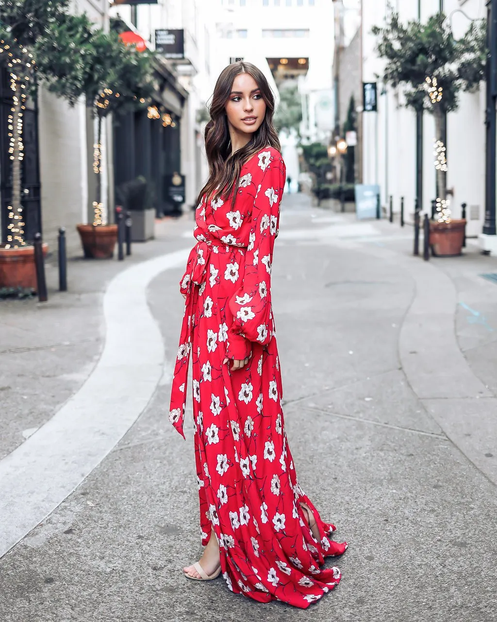 Summer Dress Vestidos 2018 New Fashion Women Clothing Long Sleeve Red ...