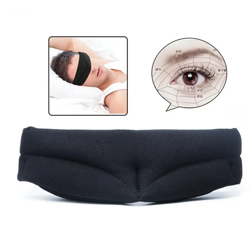 3D sommeil masques portable doux respirant eyeshade cover sommeil masque pour les yeux Voyage reste Eye Patch 2 couleurs