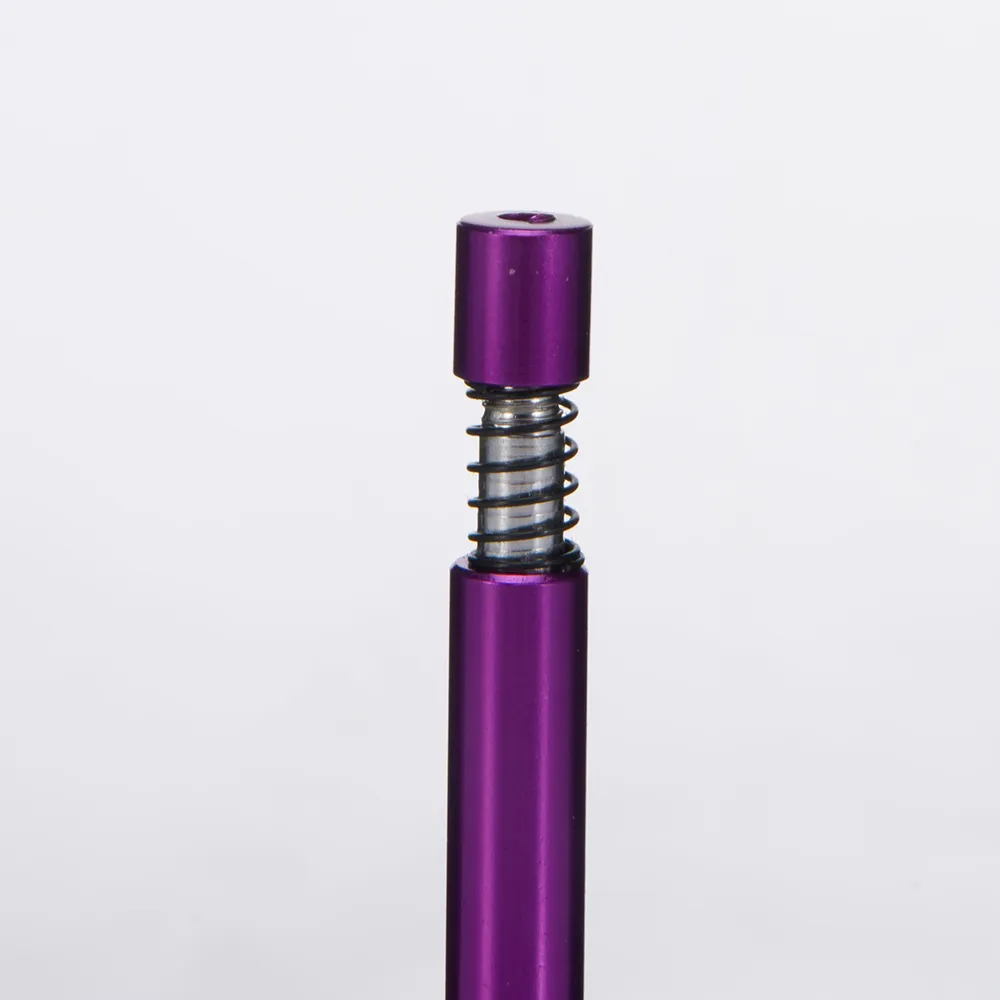 DHL 2.2inch Better Bat Metal Pipes Alluminio Metallo Accessori fumatori Fumo di incenso Tubi di tabacco Quarzo Banger