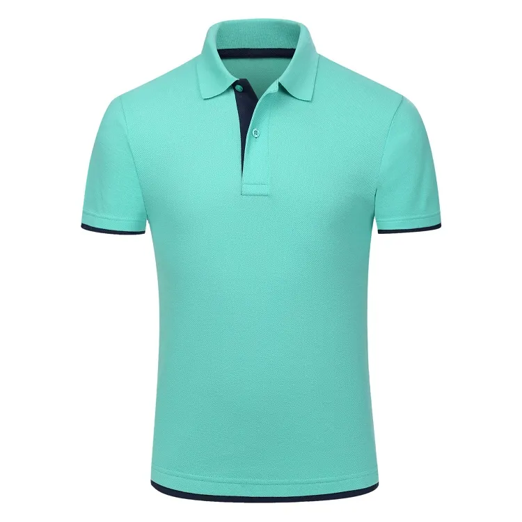 Nieuwste ontwerp Ademend korte mouw zomerkleding voor man polo t-shirts