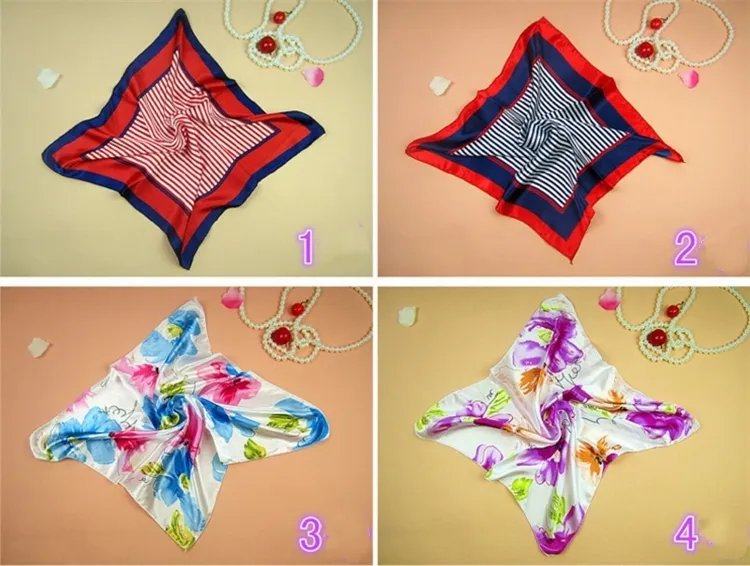 Toptan Moda Kare Eşarpları Şifon Accanları Şeker Renk Rüzgar Geçirmez Kadın Eşarplar Scarv c0119'u seçmek için çok renkli