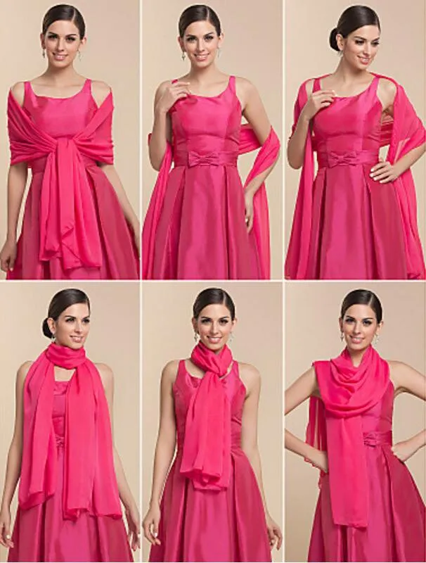 Bridal Jacket Shawl Bridal Accessories Chiffon Party Evening Casual