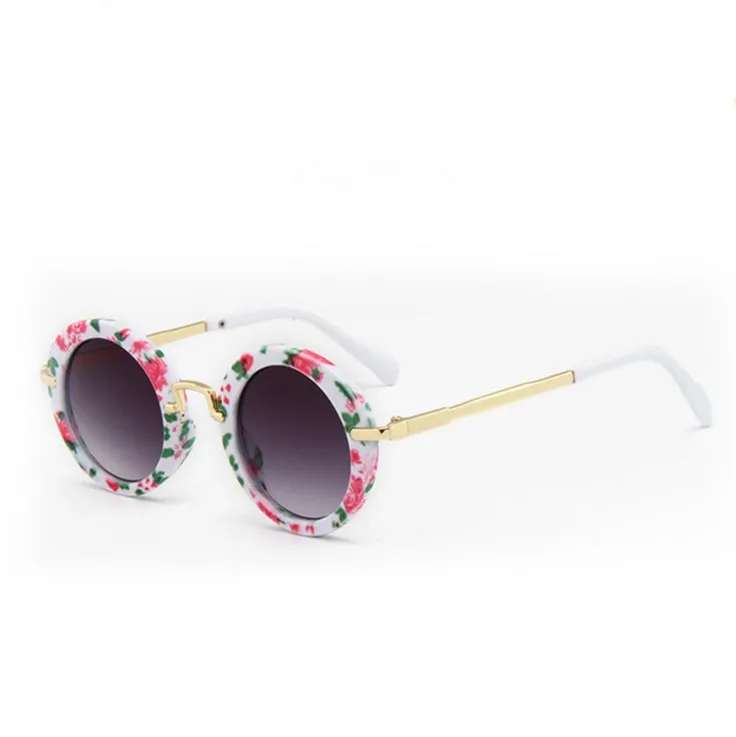 Mode enfants petits garçons filles femmes jeunes enfants rétro antiUV400 lunettes de soleil infantile lunettes lunettes de soleil lunettes de soleil 1221929