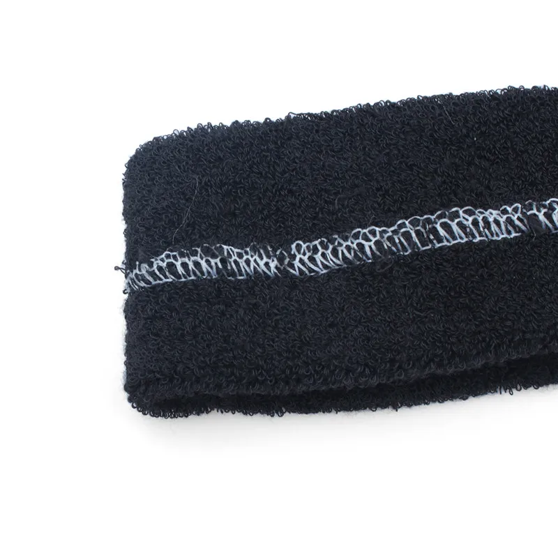 Nowe Bawełniane Kobiety Mężczyźni Sport Sweat Paczka Pałąk Opaska Yoga Siłownia Stretch Head Band Hair Darmowa Wysyłka