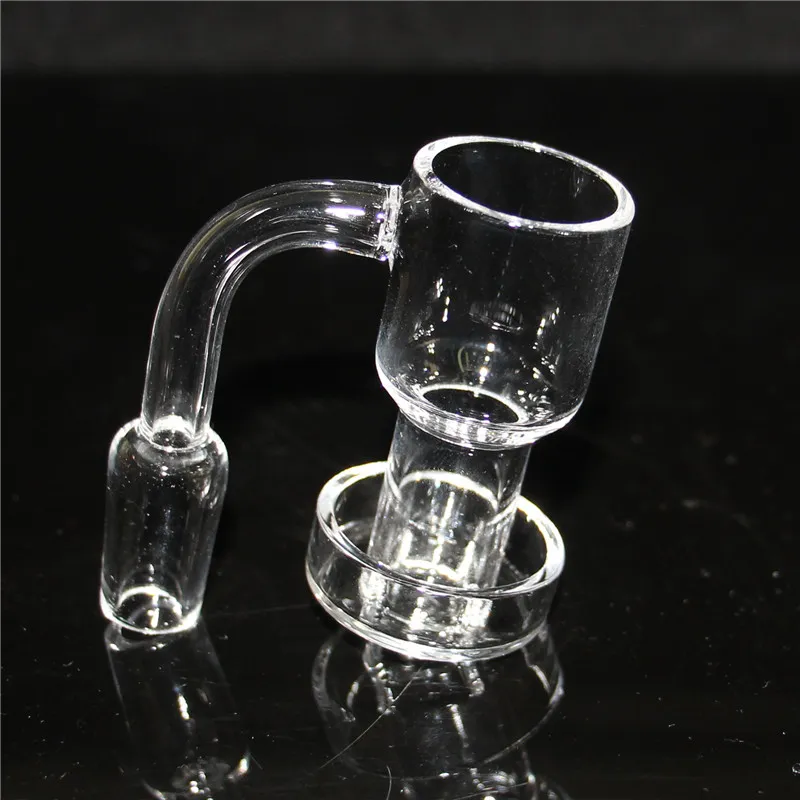 Quartzs Set Smoking Terp Vacuum Quartz Banger Carb Cap 10mm 14mm 18mm Domeless Nail For Glass Bongs