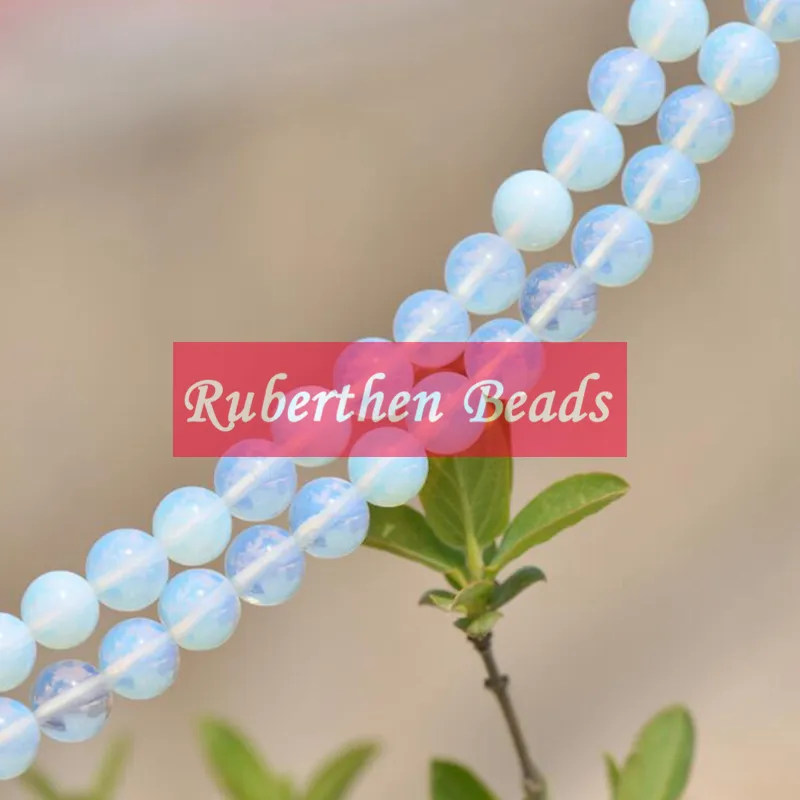NB0047 Wholesale Opal Beads DIY Jewelry Accessory High Quantity Loose Stone Round Beads for Make Jewelry