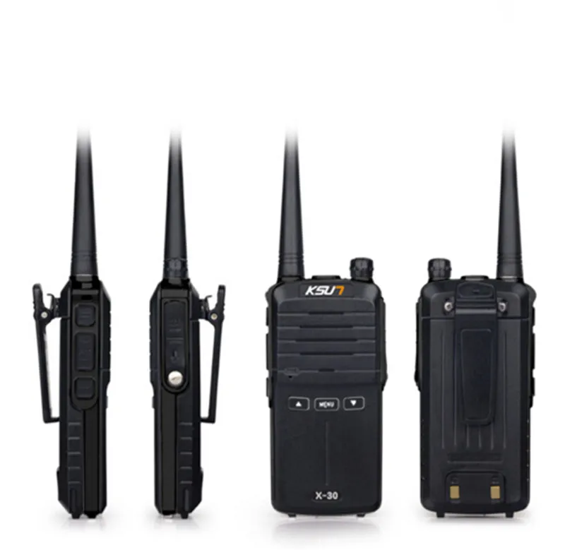  KSUN X-30 휴대용 무 전기 발성 휴대용 라디오 8W 높은 전원 UHF 휴대용 양방향 햄 라디오 Communicator HF 송수신기