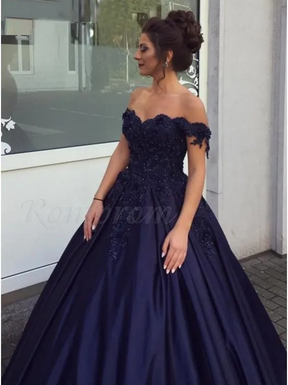 abiti da sposa colorati con spalle scoperte blu navy abiti da sposa colorati abiti da sposa colorati formali arabi in raso con perline non bianchi realizzati su misura