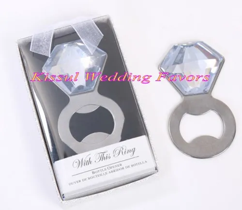 25 Pieces lot Wedding celebration gift of Sparkle and Pop Diamond Bottle Opener Party Favors For Wedding souvenirs185k