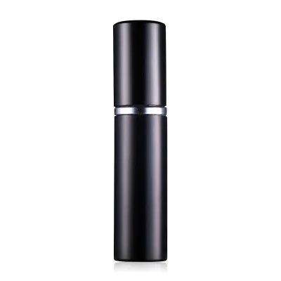 Casa Fragrâncias Óleos Essenciais Garrafa 10 ML Preto Travel Recarregável Mini Alumínio Atomizador Spray Garrafa LX2245