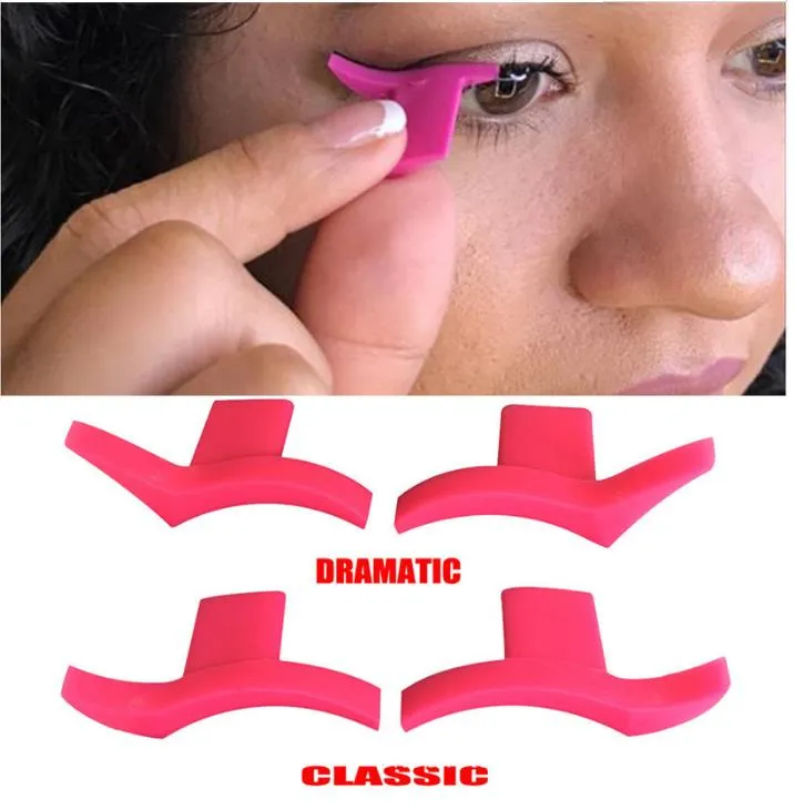 Novo Selo Delineador Sombra de Cosméticos Fácil De Maquiagem Estilo Asa Ferramentas Eye Liner Stamping Stencil maquiagem