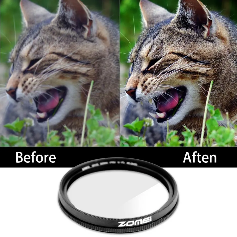 Utralight CPL Circular Polarizer Polarizing Lens Filter for Camera 405mm49mm52mm58mm67mm72mm77mm 82mm86mm56431470