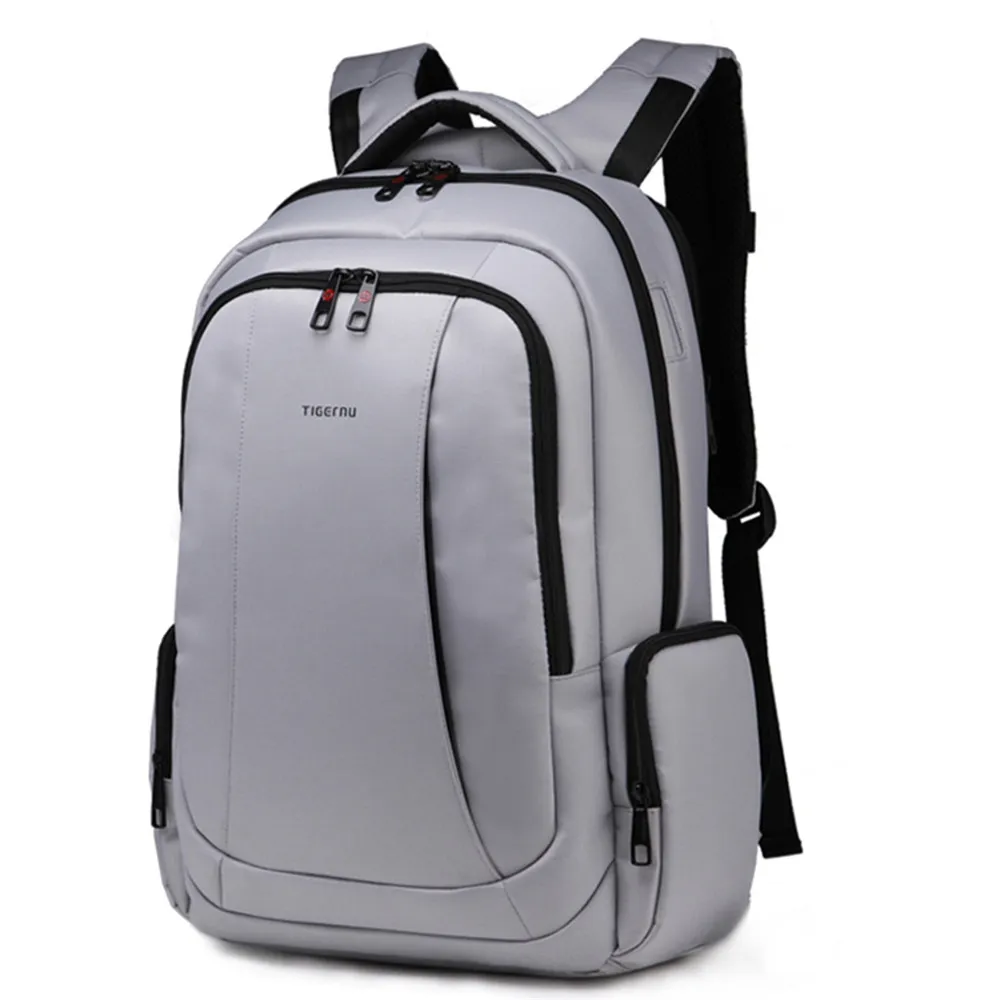 TIGERNU T - B3143 - 01 15,6 polegadas Business Laptop Backpack 210D nylon e poliéster, durável, leve