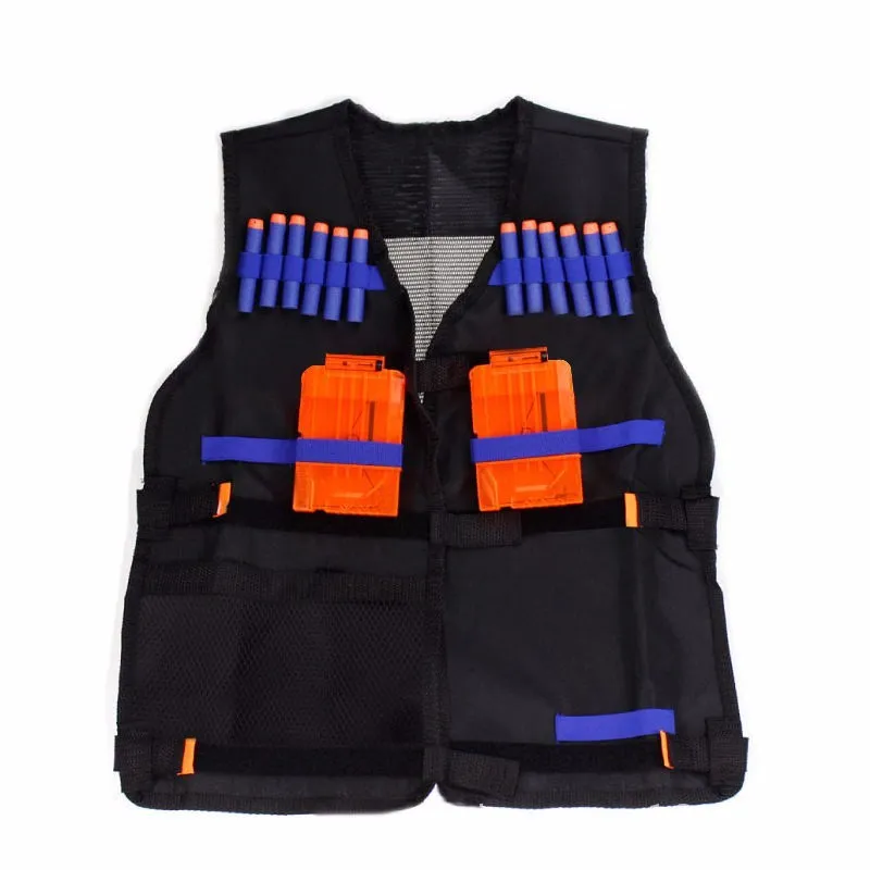 High quality Tactical Vest Adjustable with Storage Pockets fit for N-Strike Elite Team