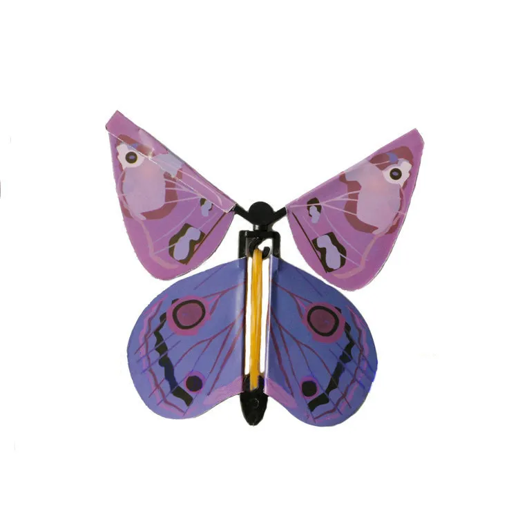 創造的な魔法の蝶の飛行蝶の変化空の手で変わる蝶の魔法の魔法の小道具oppバッグパッケージDHLと魔法のトリック