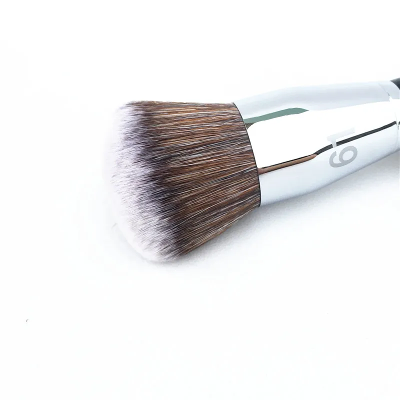 Pro Allover Pó Escova # 61 - Cabelo Macio e Denso para Pó Compacto Solto - Beleza Pincel De Maquiagem