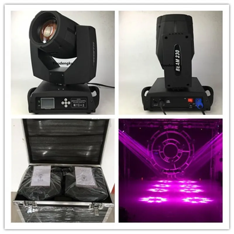 8 pcs com case voar 7r Beam 230 Moving Head Light Beam R7 230W Movendo Beam 7R Moving Head Case