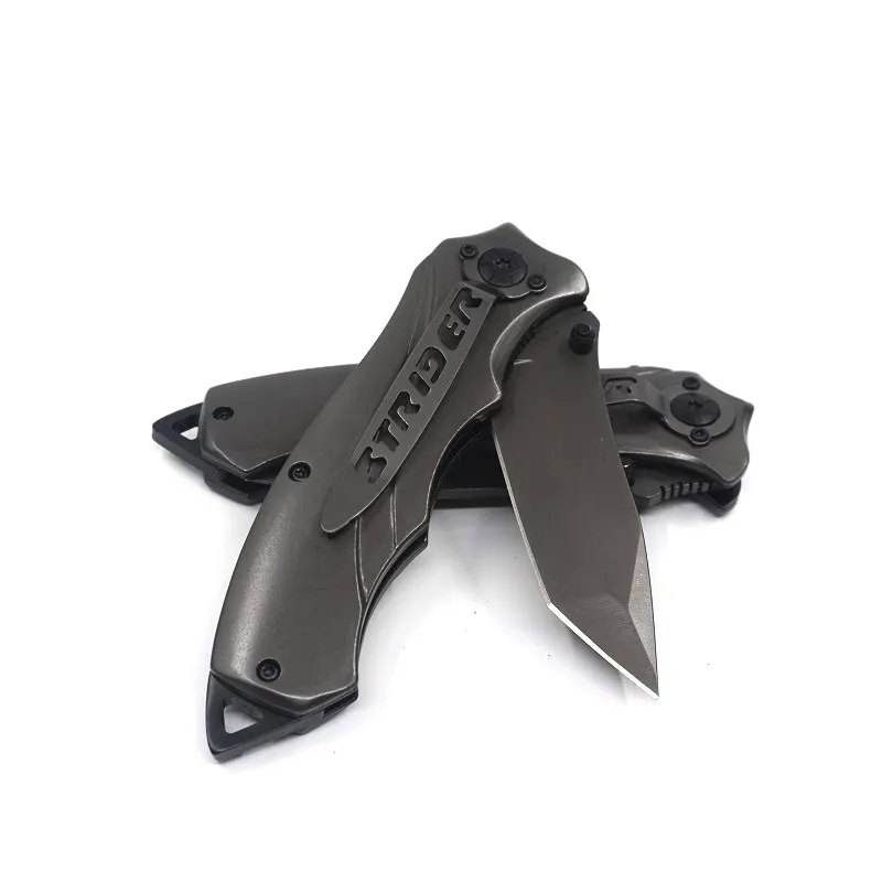 Strider 313 Outdoor Multi-Funkcja Składana Kneść Kieszonkowy Stal Uchwyt Ostrze Nóż Armia Survival Camping Turystyka Noże Taktyczne EDC Tool