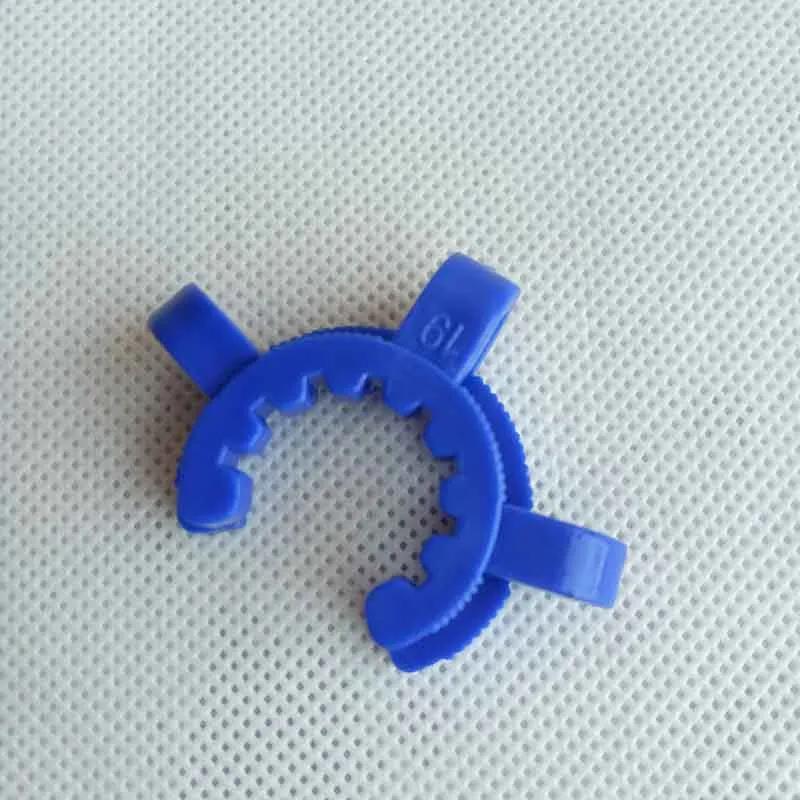 10 mm 14 mm 19 mm Plastic Keck Clip KClips Laboratorium Lab klemclip Plastic slot voor glazen bongs Waterpijpen Adapter Rookgereedschap