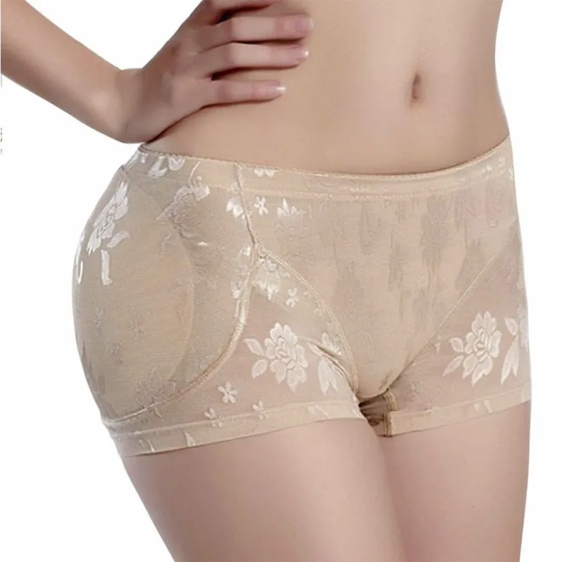 Women Plus Size Tummy Control Panties Padded BuLifter Shorts Lift Up Hip Enhancer Sexy Briefs Buock Shaper Seamless Panty