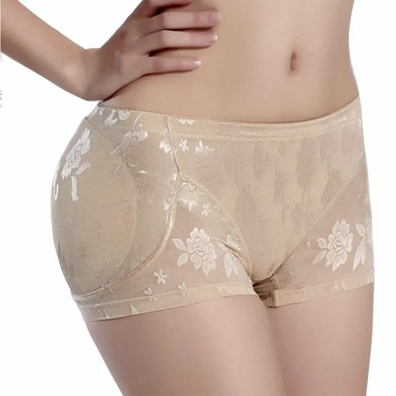 Femmes grande taille ventre contrôle culotte rembourré BuLifter Shorts soulever hanche rehausseur Sexy slips fesse Shaper sans couture culotte