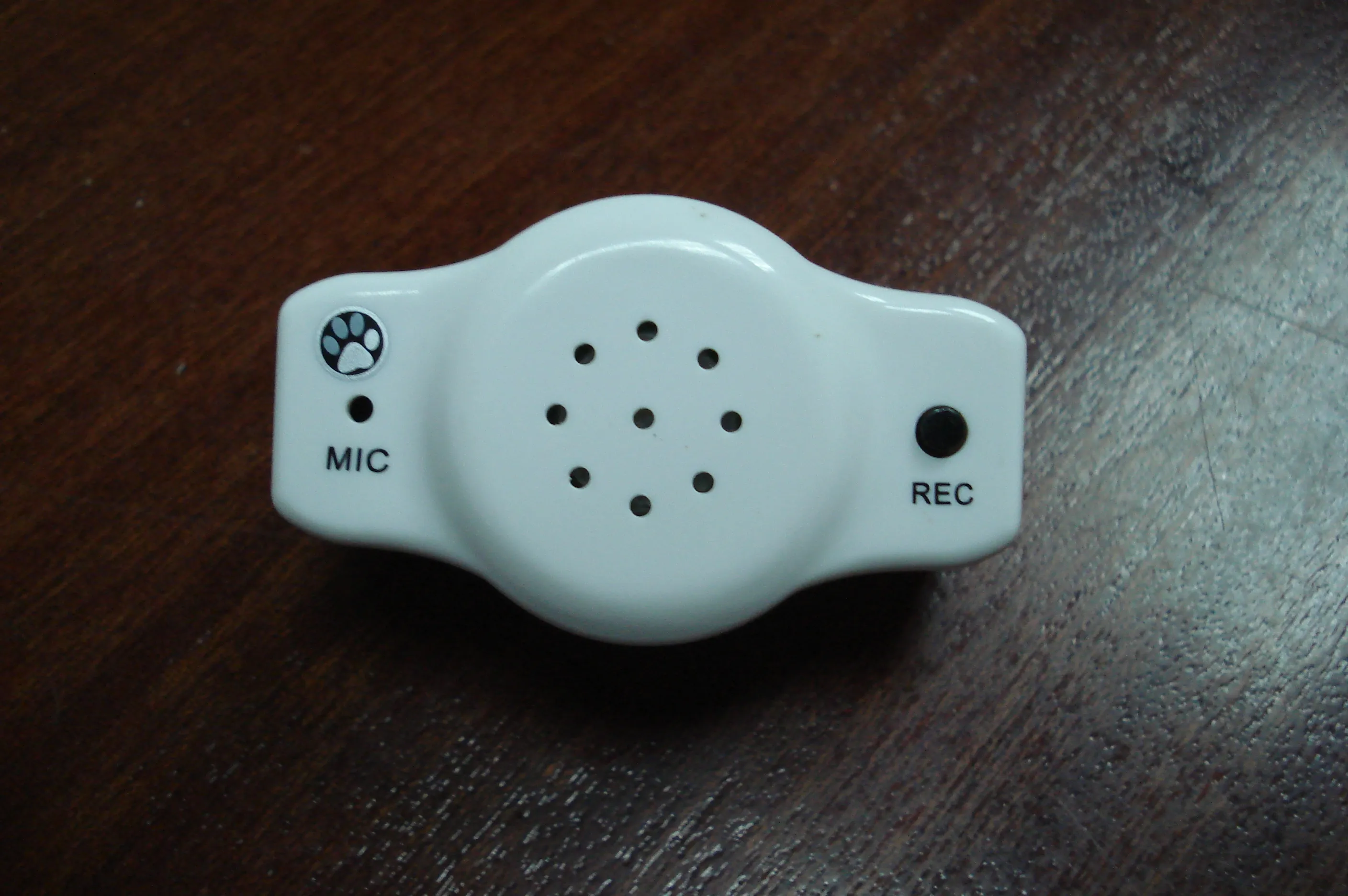 The Pet Companion with voice recording collar unit.talk to your pet anytime.record your own voice.