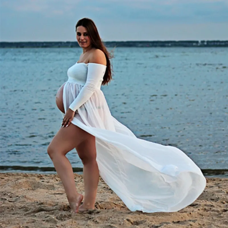 Vestido de verano para mujeres embarazadas, Ropa premamá de