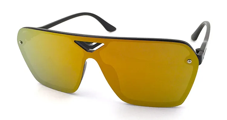 OnePeece Big Brand Sunglasses Женщины мужчины высококачественные красочные солнцезащитные очки Ladies UV400 зеркальные очки летняя модная рефлексивная солнце 9882795