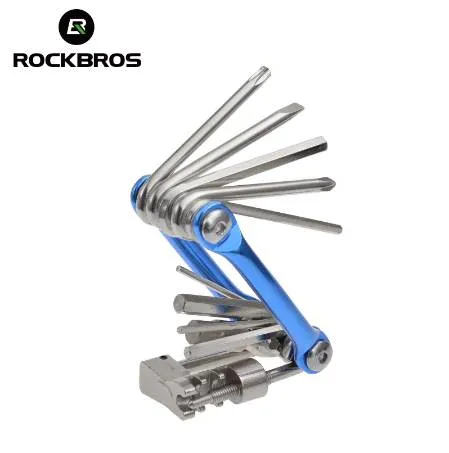 ROCKBROS Mini Repair Pocket Folding Tool 11 In Bicycle Mountain