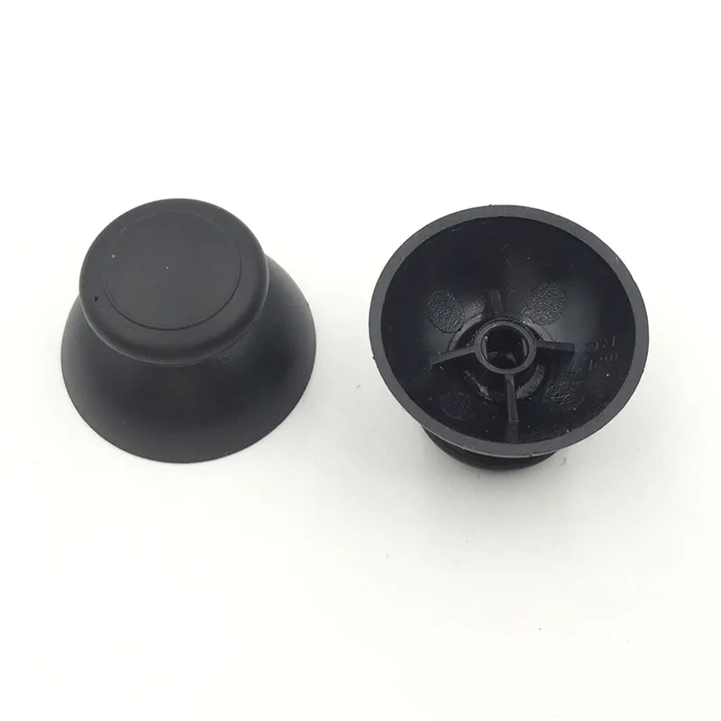 Capuchon de joystick analogique en plastique, étui de protection pour bâton de pouce pour Wii U GamePad noir DHL FEDEX EMS livraison gratuite