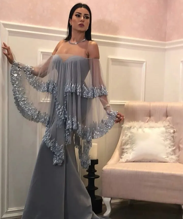 Sexy Beads Charming Party Prom Dresses, Satin Mermaid Prom Dresses