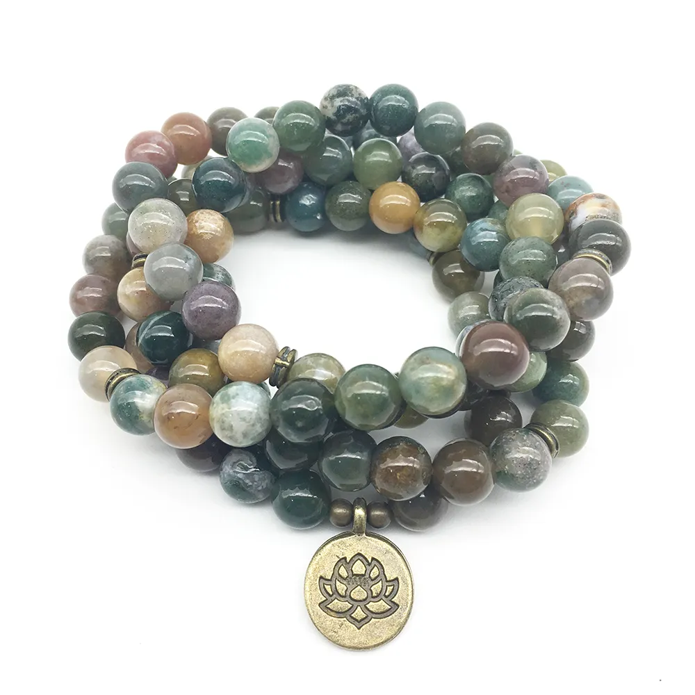 SN1237 – Bracelet de Yoga pour femmes, perles fantaisie à la mode, pierre naturelle indienne, équilibre énergétique, bijoux, livraison gratuite, offre spéciale, SN1237