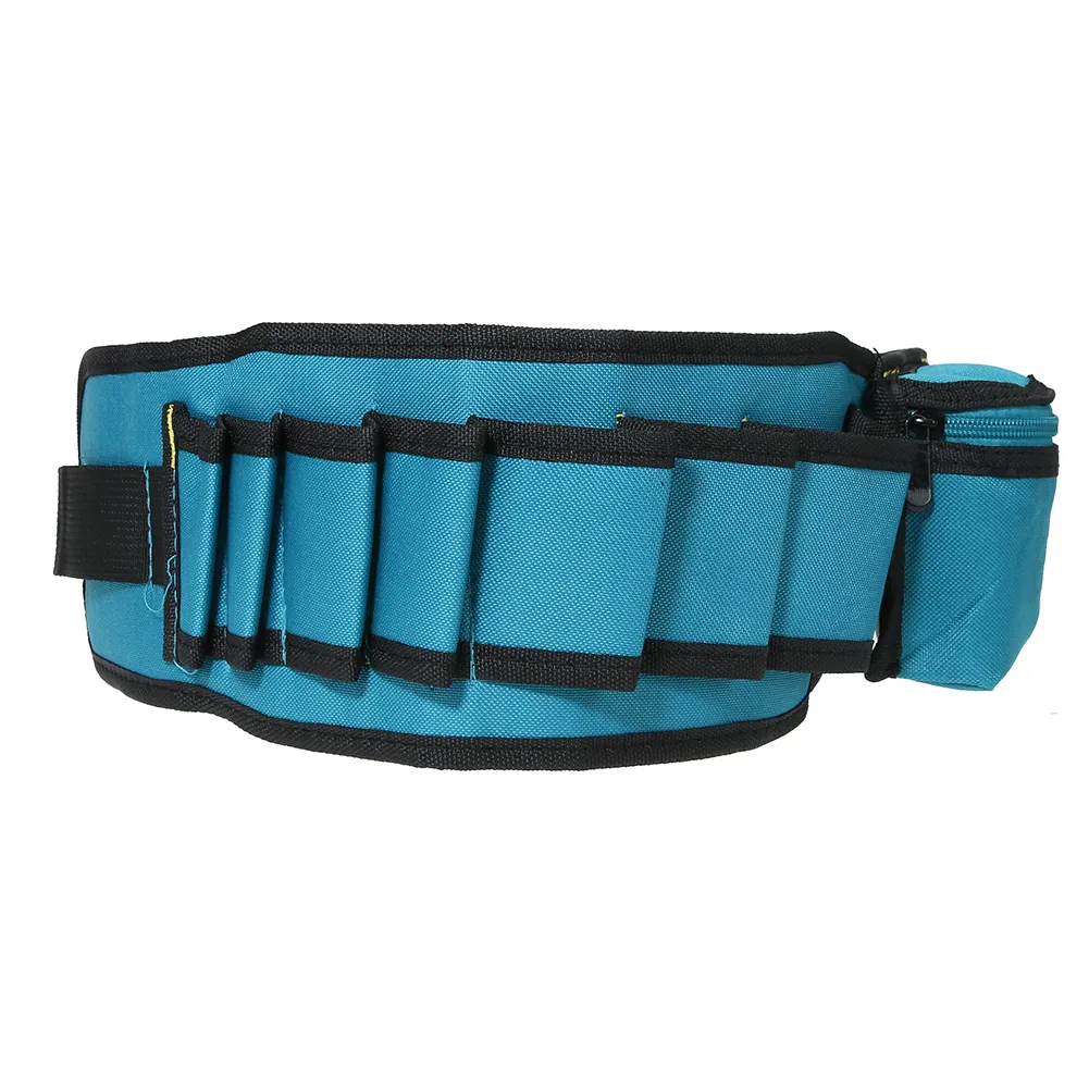 Snickare Rig Hammer Tool Bag Waist Fickor Elektriker Verktyg Väska Hållare Pack Män Multi-Fickor Verktygsäck Utility Pouch Belt Bag