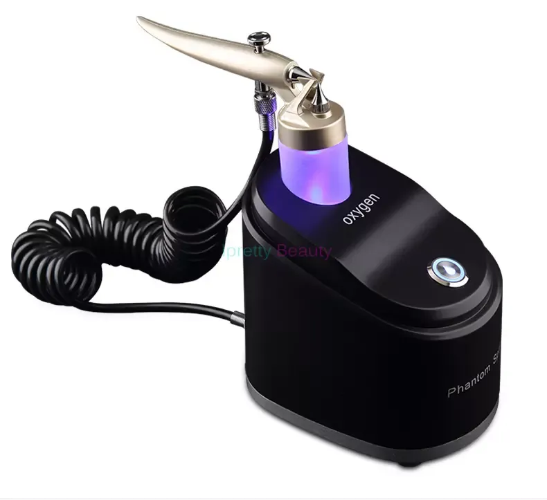 Vatten Oxygen Peel Jet Spray Skönhetsutrustning för föryngring och hudblekning / bärbar intraceuticals Oxygen Aqua Peel Facial Machine