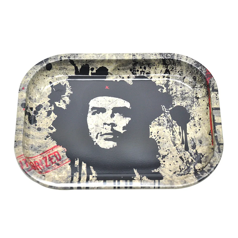 New 1pcs Metal Tobacco Rolling Tray 17cm*13cm*1.8cm Hand roller Rolling  Trays