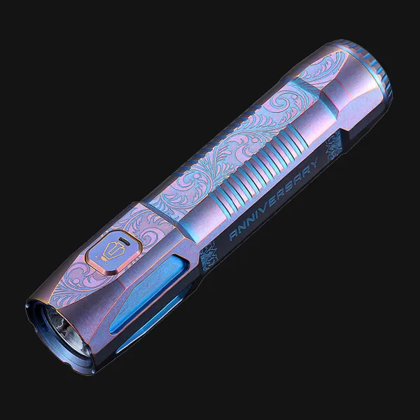 Новый JETBeam JET-ST CREE XP-L HI 800LM limited Edition Titanium фонарик USB аккумуляторная батарея 18650 водонепроницаемый максимальное время работы 200 часов