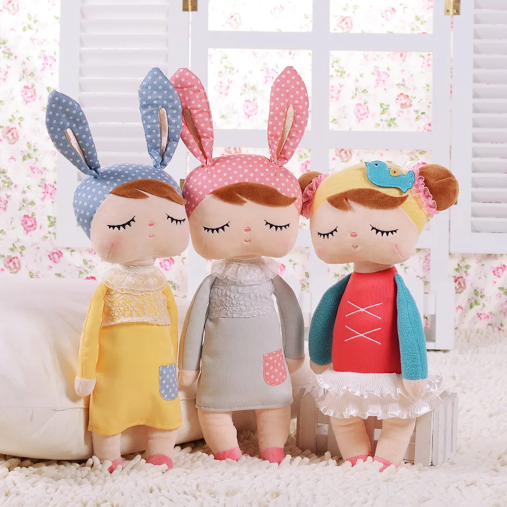 5 Pack Mixte Couleurs Nouvelle Mode Enfants Angela Poupées Cadeau De Pâques Enfants Lapin Poupée pour Filles Enfants Lapin Poupées