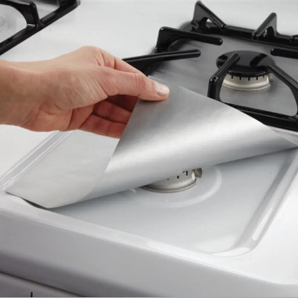 Reusable Gas Stove Protector Cooker Cover Liner Clean Mat Pad