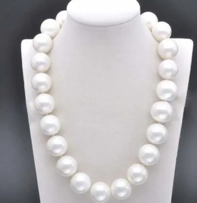 Collier Perles australiennes des mers du Sud certifiées ALGT - 9,0 x 14,7 mm