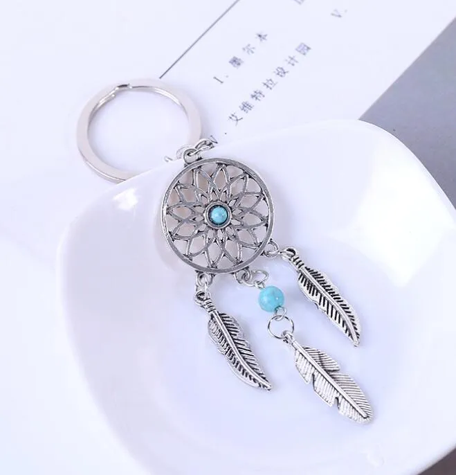 Nowa Moda Catch The Dream Car Key Chain Pióro Brelok Keychain Mężczyźni Kobiety Uchwyt Klucz Walentynki Gift Car Key Pierścienie